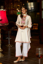 Ivory Phulkari
