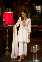 Ivory Phulkari