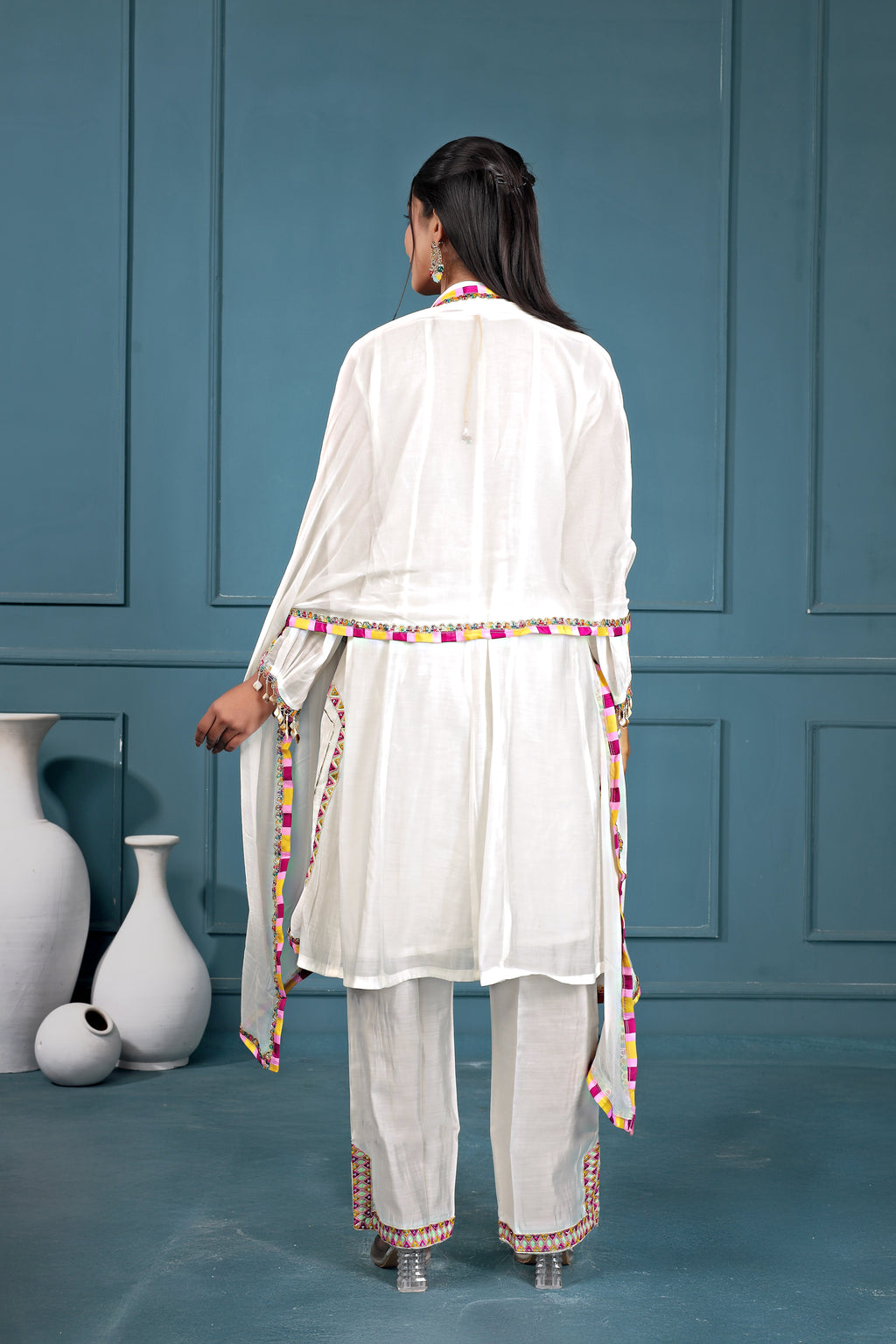 Ivory Phulkari