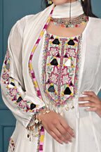 Ivory Phulkari