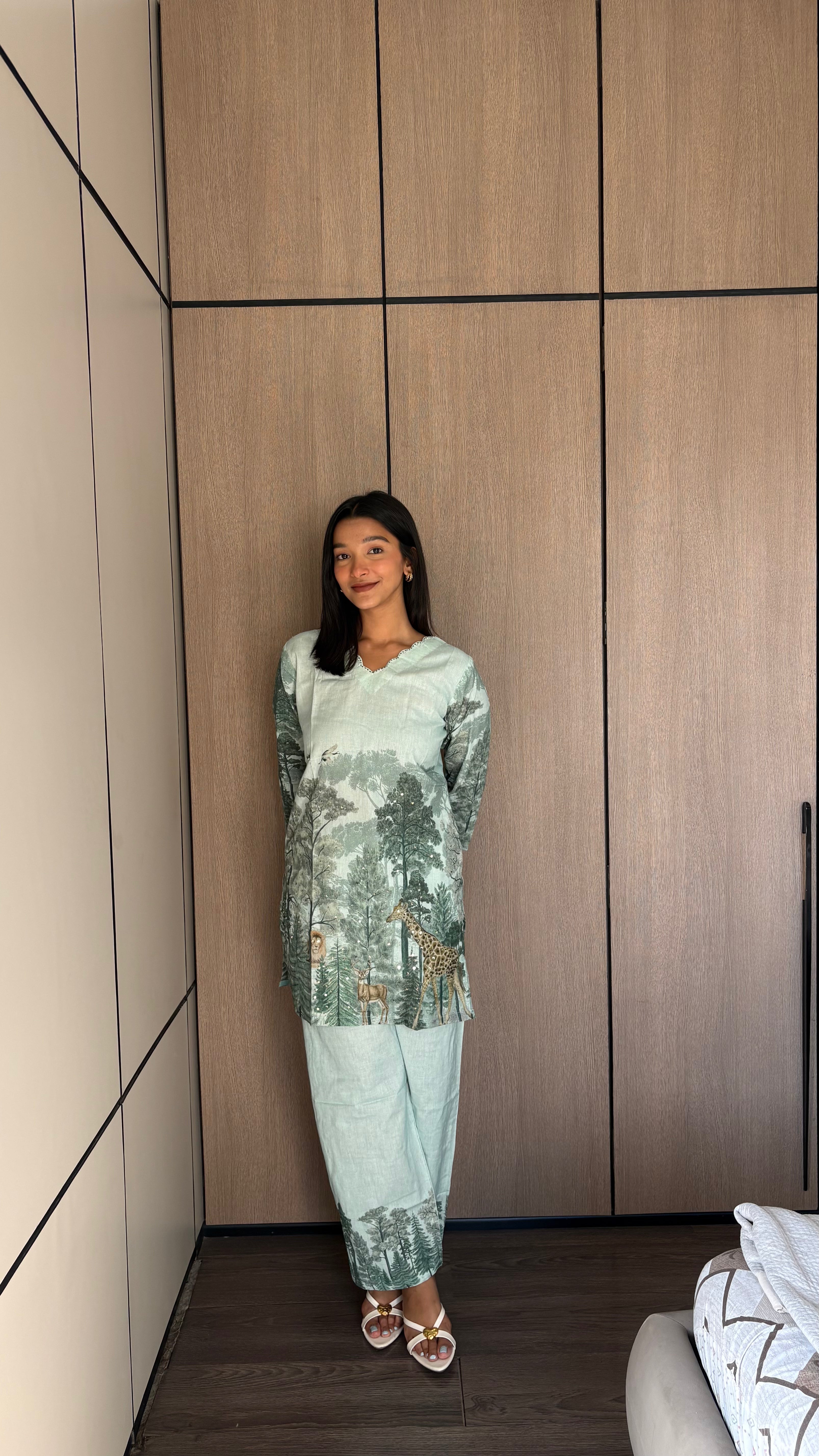 Verdant Safari Co-ord Set