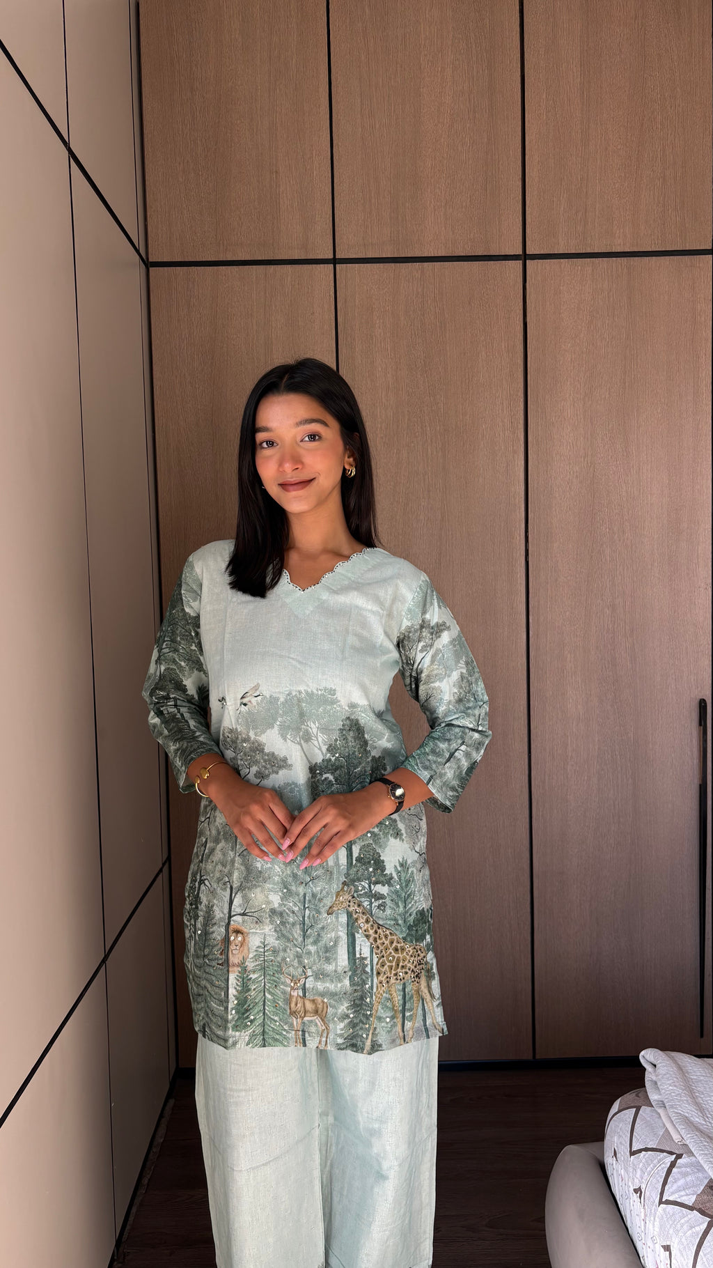 Verdant Safari Co-ord Set