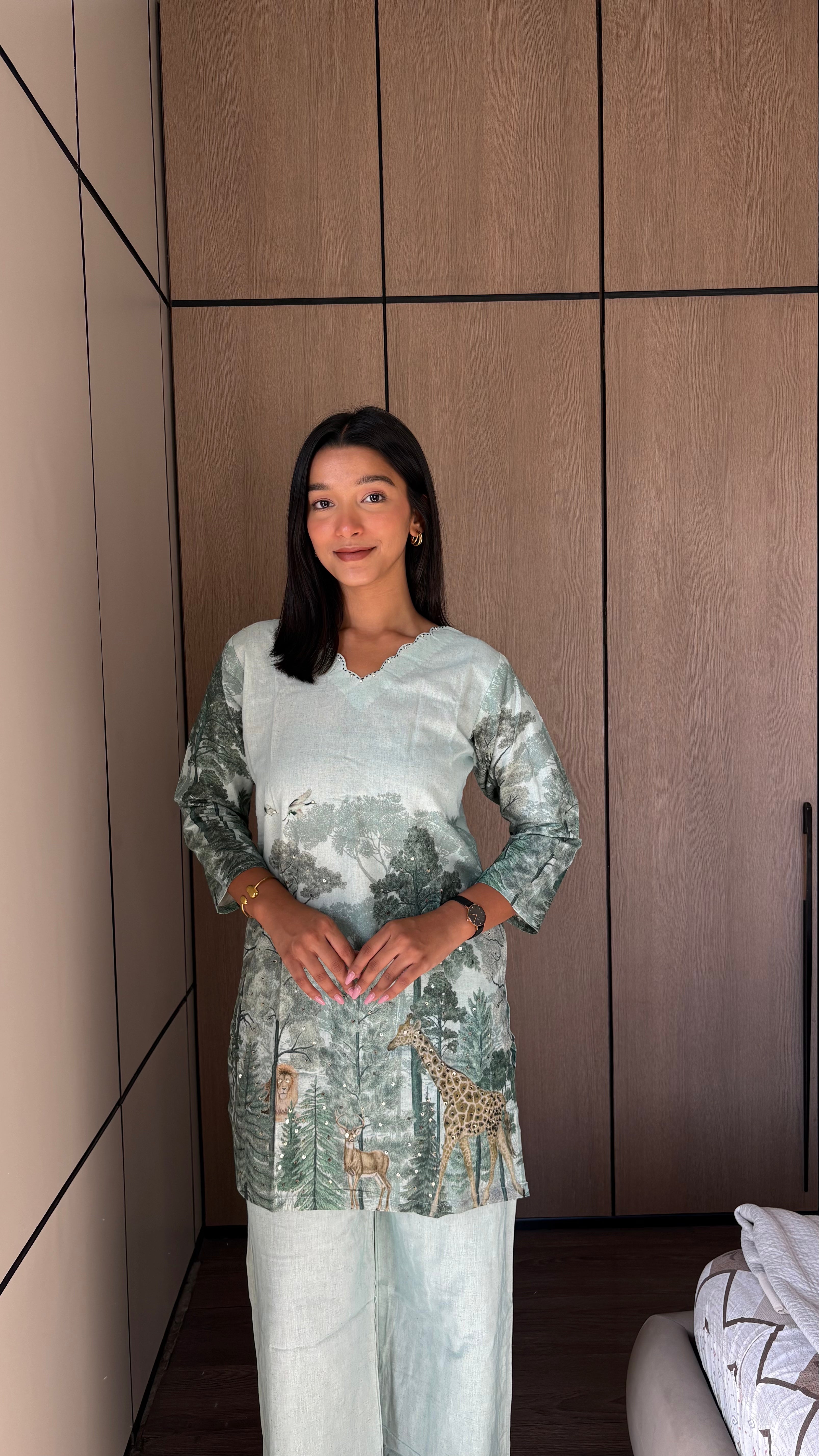 Verdant Safari Co-ord Set