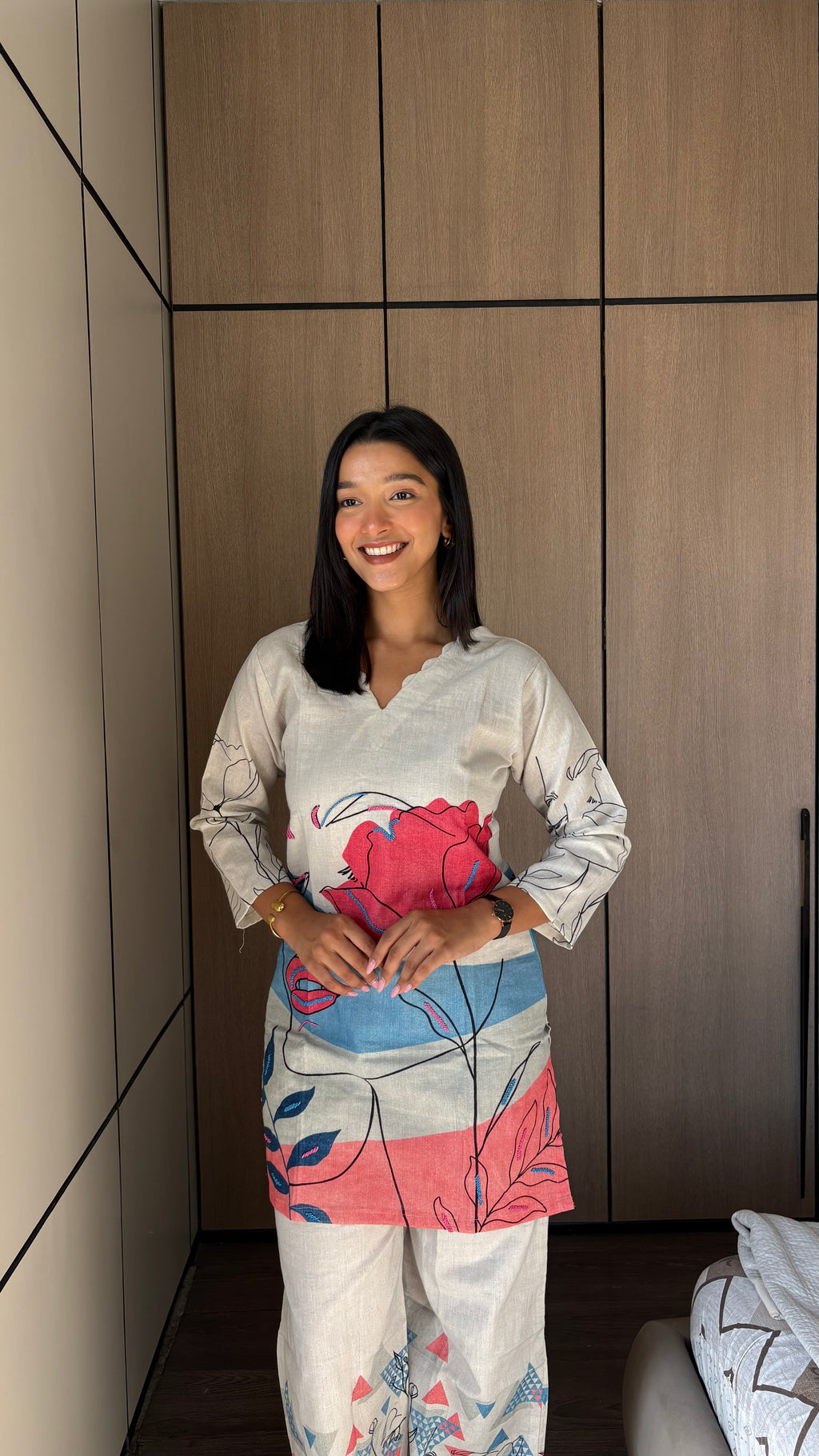 Blush Bloom Co-ord Set